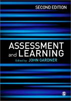 Assessment and Learning (PDF eBook)