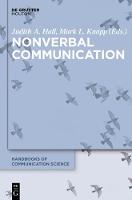 Nonverbal Communication (PDF eBook)
