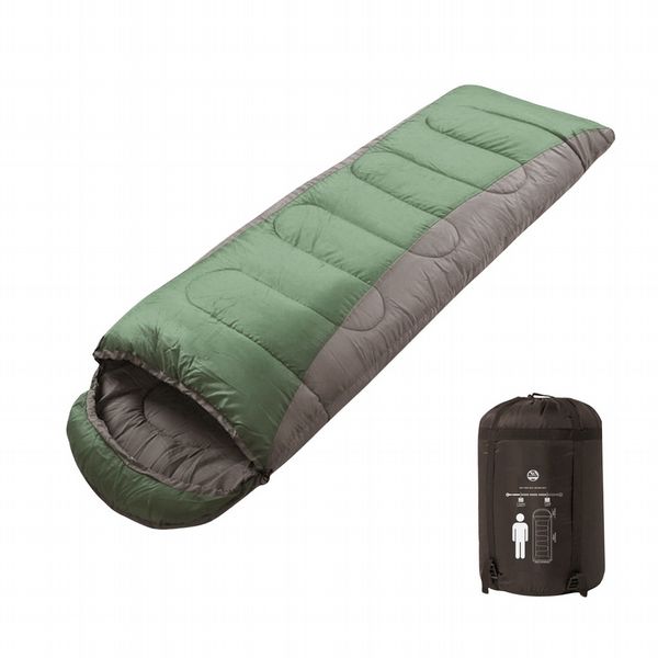 Six Peaks Ember Sleeping Bag (Green, 180 x 75cm)